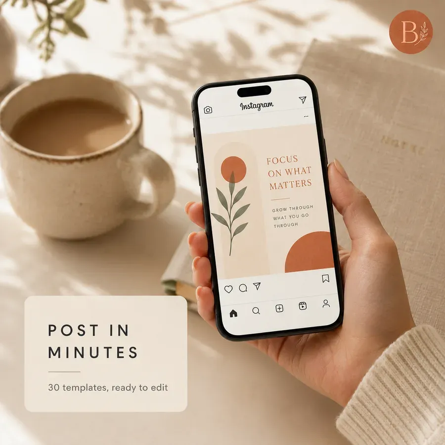 A product design shown in a styled lifestyle setting